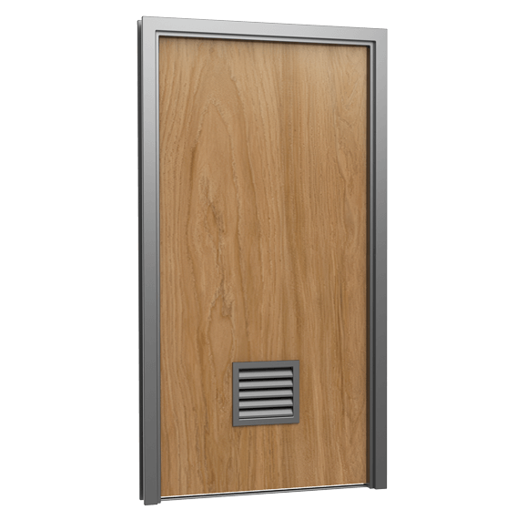 Louvered