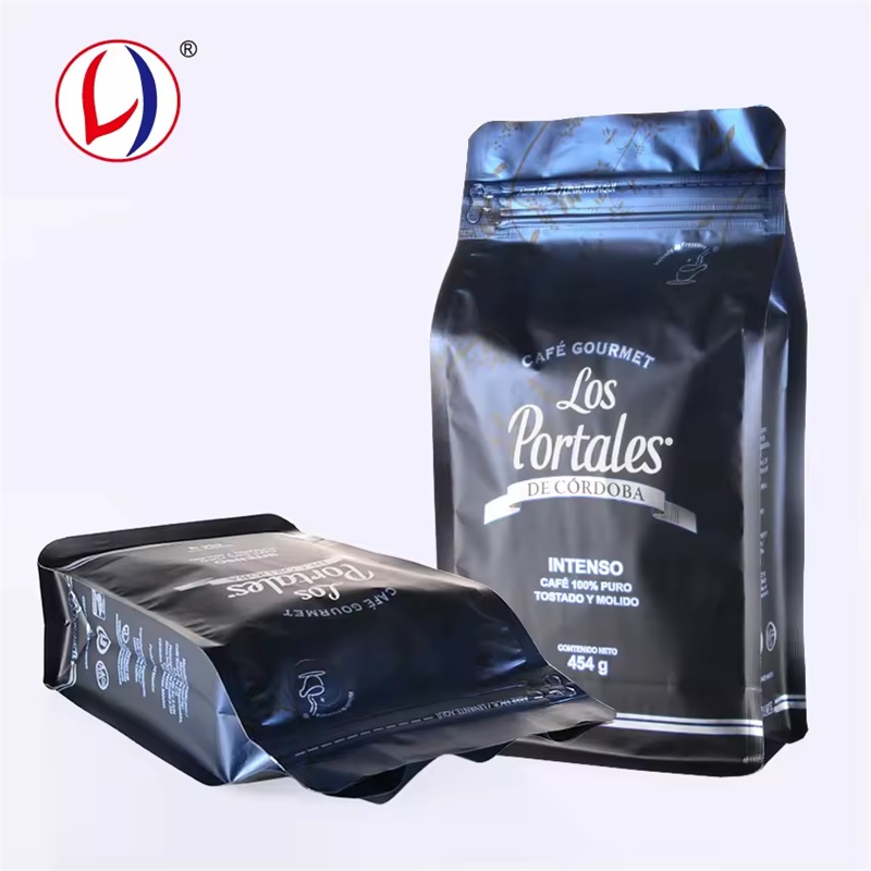 Guangdong Factory Food Packaging Plastic Printed Customized LOGO Coffee Bag (6)2a4