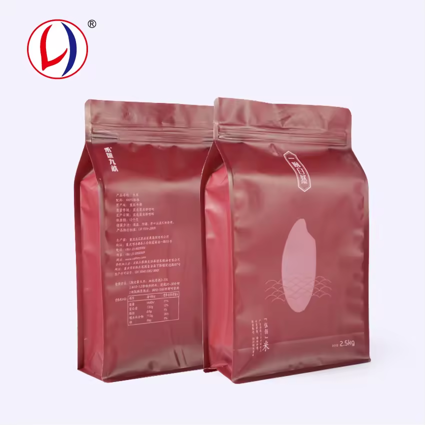 Customized Resealable Coffee Bag with Valve Flat Bottom Pouch with Zipper (4)0y7
