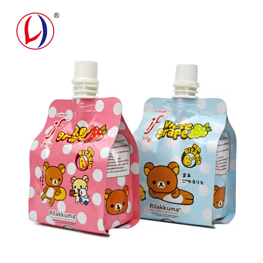 Drink Packaging Plastic Bag 150ml with Spout Cheer Pack Swatow Supplier for Jelly Drinks (1)qpa