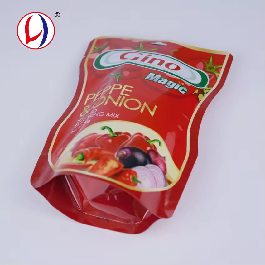 Heat Seal Stand Up Sachet Tear Proof Poly Bags For Tomato Ketchup (4)zqp