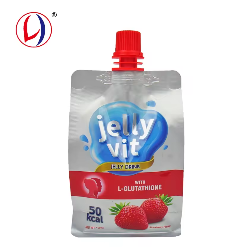 Laminated Pouch Quality Flat Bottom Pouch Package Aluminum Standup Foil Pouch Spout (4)y39
