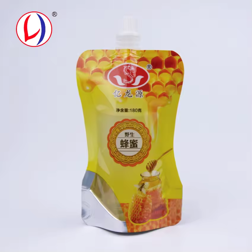 Logo Printing Spout Bag Cocktail Rum Vodka Alcohol Drink Pouch (3)4hy