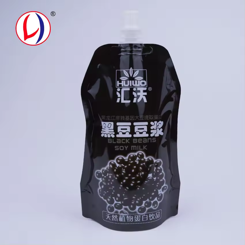 Logo Printing Spout Bag Cocktail Rum Vodka Alcohol Drink Pouch (5)499