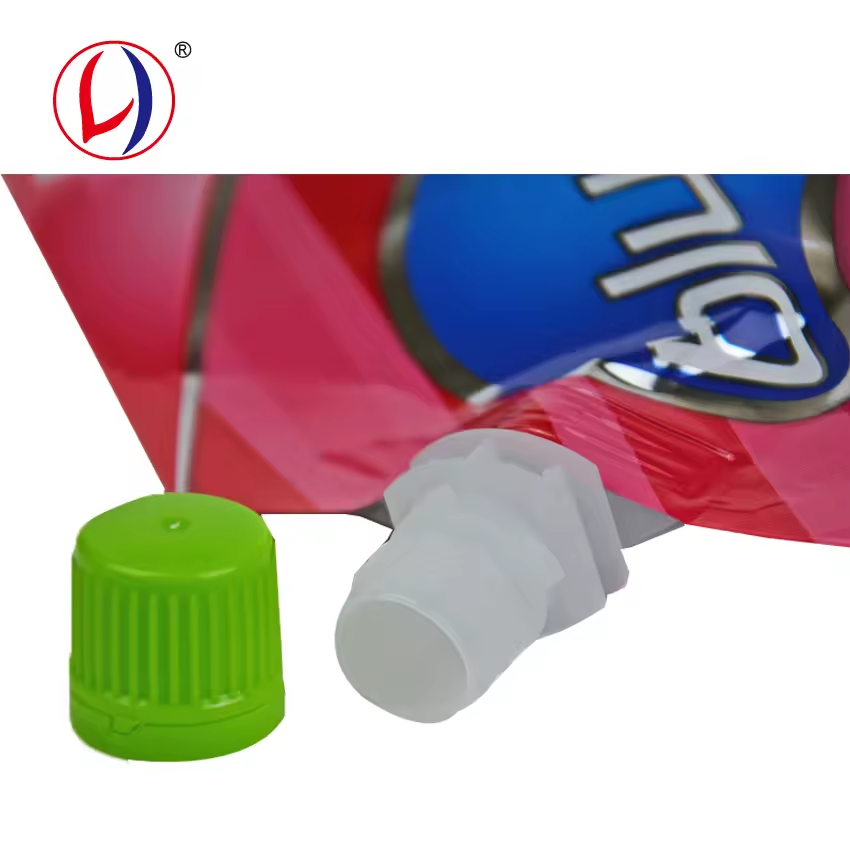 New Detergent Package Laundry Detergent Spouted Pouch 600ml with Customized Logo Printing (5)gtn