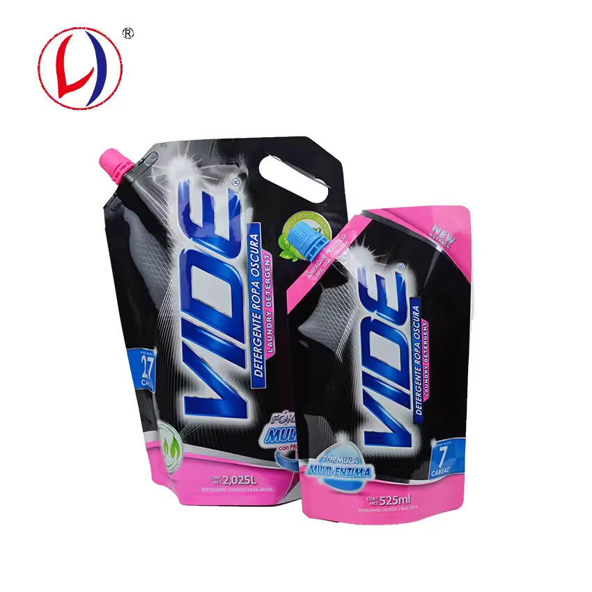 New Item High Barrier Waterproof Detergent Sachet Spouted Stand Up Pouch For Sale (5)fvs