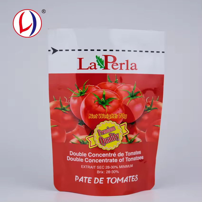 Vacuum Food Packaging Materials Nylon Bags Wholesale For Tomato Paste (3)i02