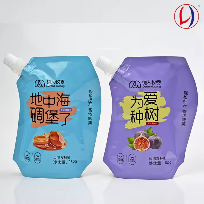 Custom printed plastic detergents stand up spout cosmetic body wash soap Bag scrub packaging laundry spout pouch for liquid