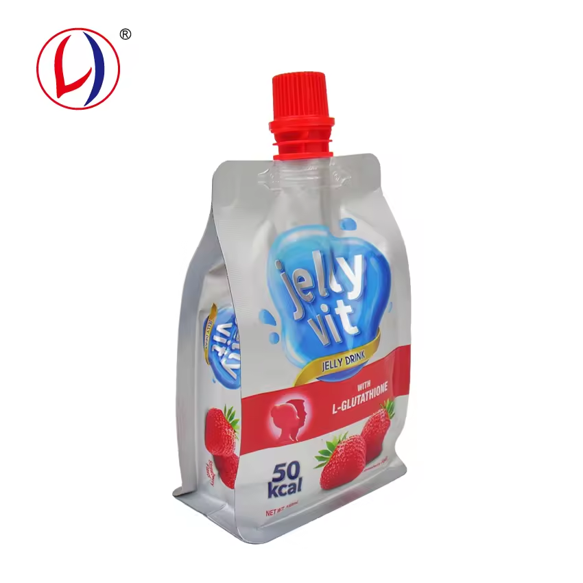 Laminated Pouch Quality Flat Bottom Pouch Package Aluminum Standup Foil Pouch Spout