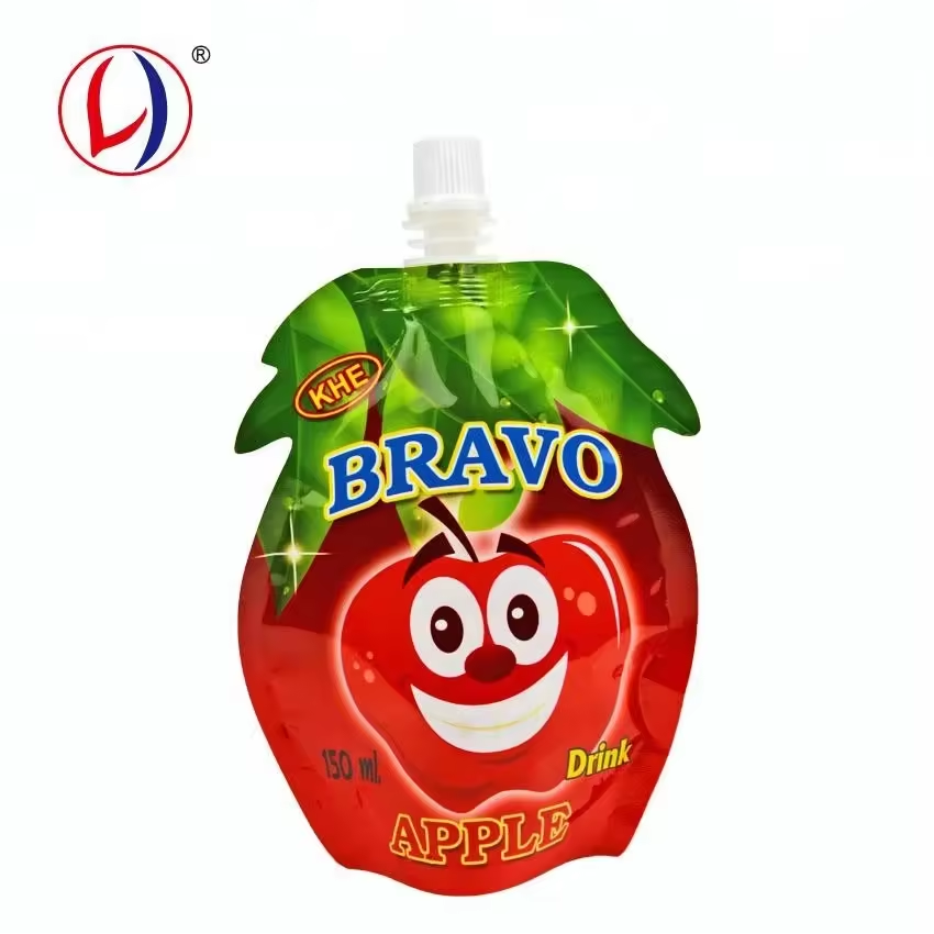 150ml Drink Pouch Fruit Shape Pouch With Spout