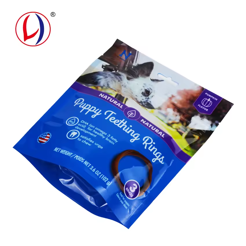3.6OZ Ziplock Standing Bag Stand up Pouch for Pet Foods Dog Food Bag