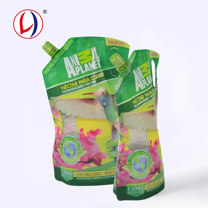 Stand Up Pouch 1Liter Pouch Bag for Product Packages of Water