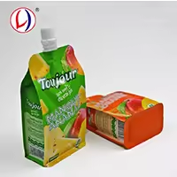 121 Celsus Retort Spout Bag for Soya Milk Diary Drinks Hot Sale Flat Bottom Bags