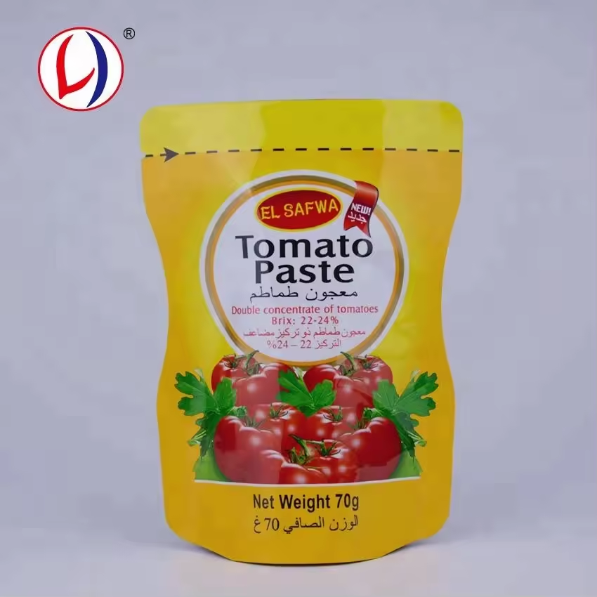 Empty Compound Tomato Ketchup Storage Sachet Nylon Packaging Bags Made In China