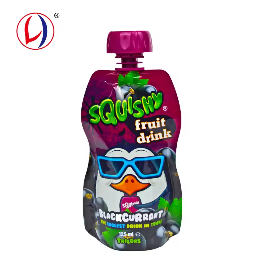 OEM Custom Factory Supply Squeeze Spout Pouch with Child Safe Top Baby BPA Free Baby Food Package