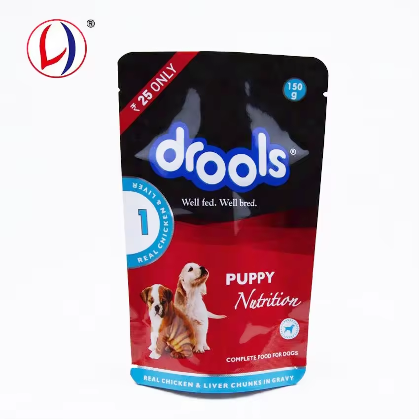 Doypack Plastic Standing Bag for Dog Food