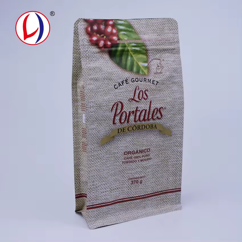 Food Grade Packing Material Plastic Coffee Bag Pouch For Wholesale