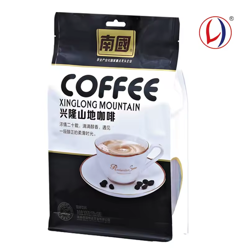 OEM Design Printed Food Package Bags Supply Flat Bottom Pouch With Zipper Ziplock for Foods Pet Foods Meat Powder Drinks Coffee