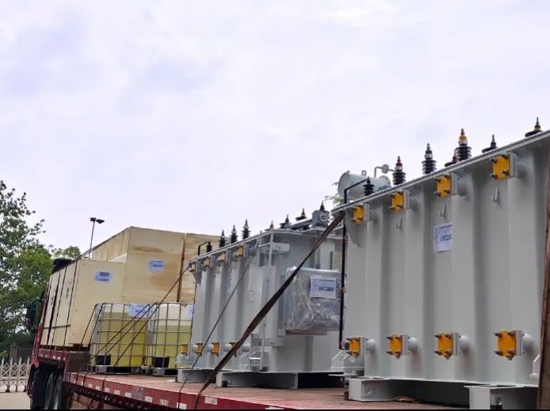 Dix transformateurs principaux SFZ-1600035KV ont contribué à la construction de la centrale hydroélectrique du Kirghizistan ! (2)