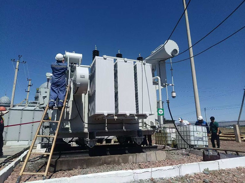 Dix transformateurs principaux SFZ-16000/35KV ont contribué à la construction de la centrale hydroélectrique au Kirghizistan !