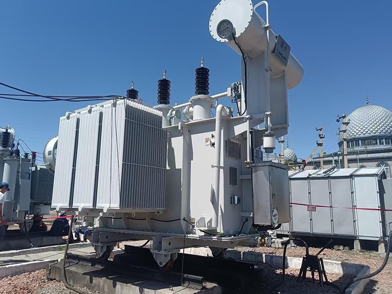 Dix transformateurs principaux SFZ-1600035KV ont contribué à la construction de la centrale hydroélectrique du Kirghizistan ! (4)