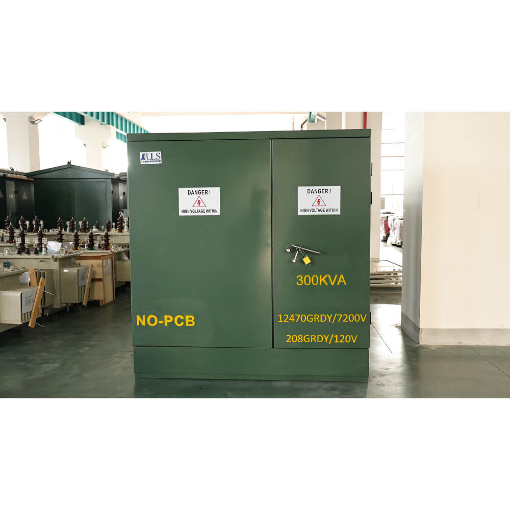 11 kV Ped Montajlı 300 kVA Üç Fazlı Güç Trafosu