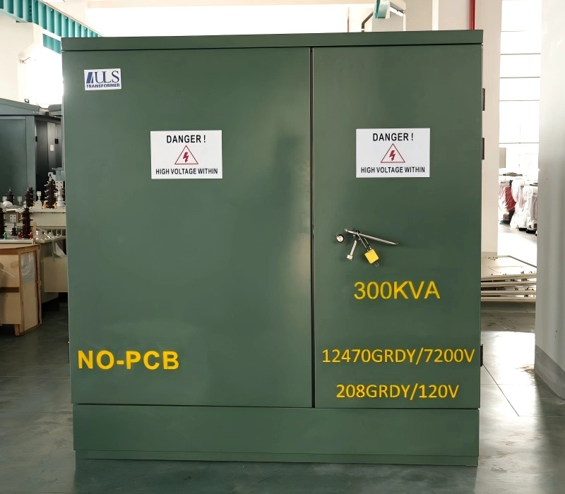 300 kVA zemine monte transformatör