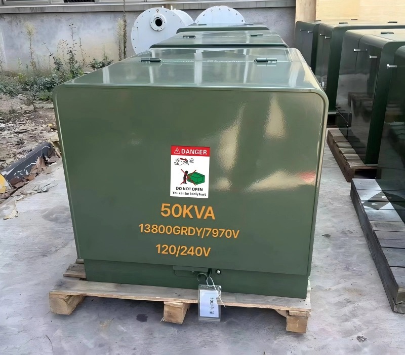 50 kVA zemine monte transformatör 3