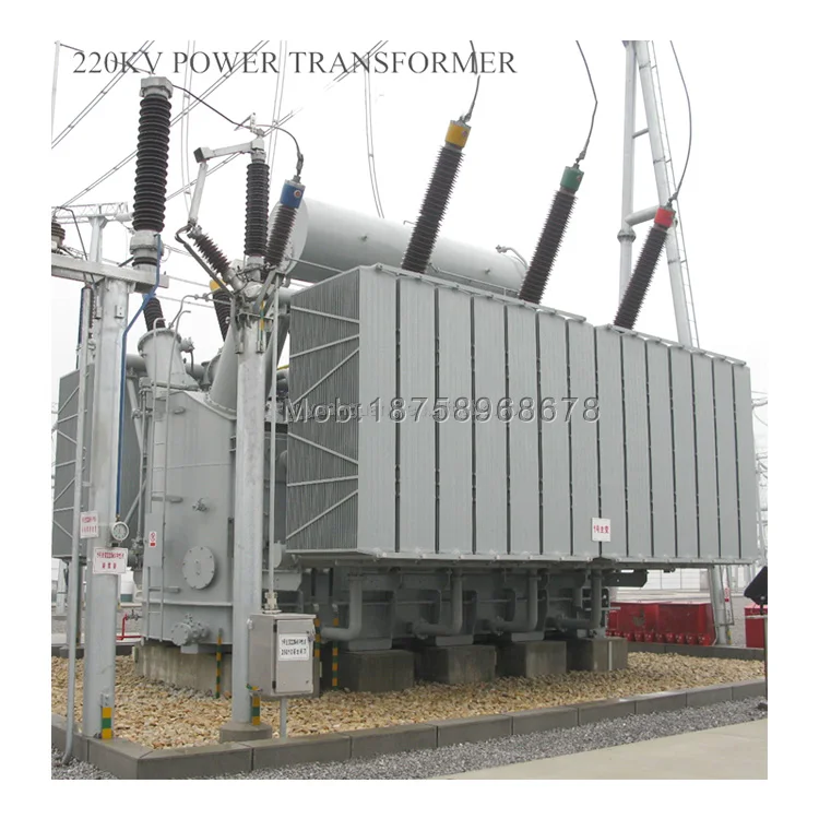 Transformateur 110 kV 63 000 kVA Transformateur de puissance 400 kV