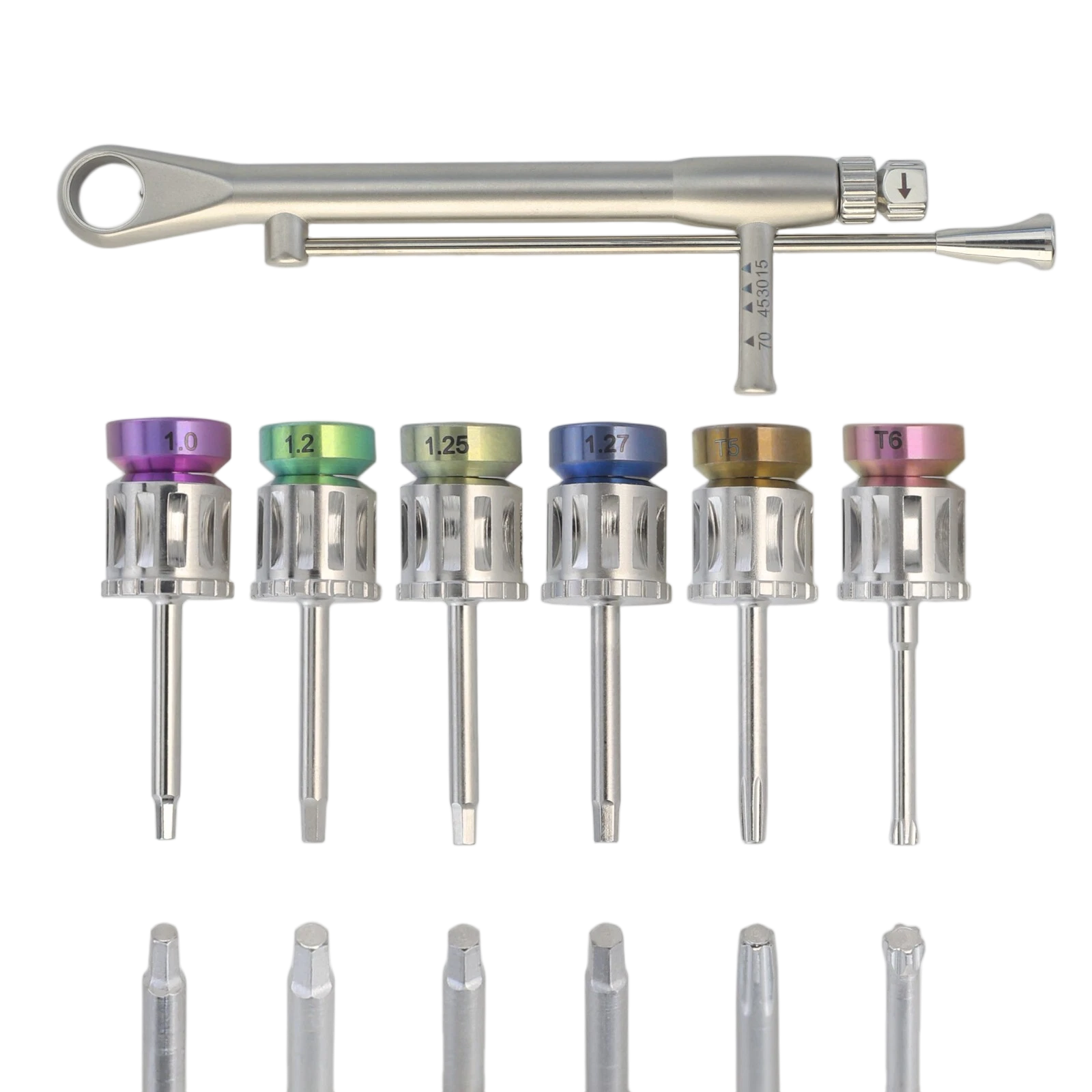 Zahnärztliches Komposit-Prothesen-Schraubendreher-Set mit Mehrfach-Abutment-Schraubendreherschlüssel (3)