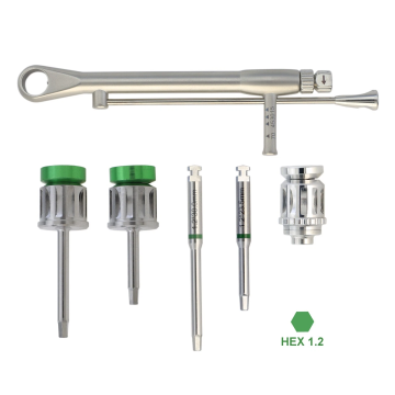Adaptateur de tournevis pour pièce à main d'implant dentaire Osstem Megagen