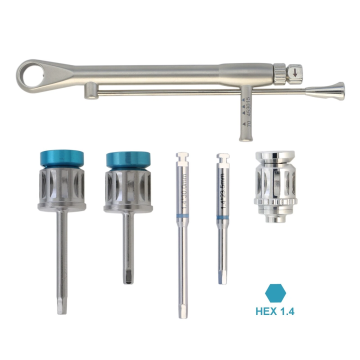 Tournevis pour pièce à main d'implant dentaire pour système implantaire ICX