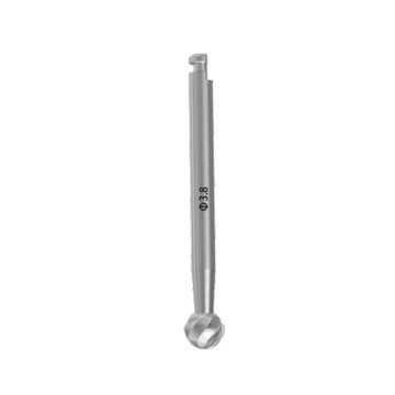 Zahnbohrer, rund, 3,0 mm