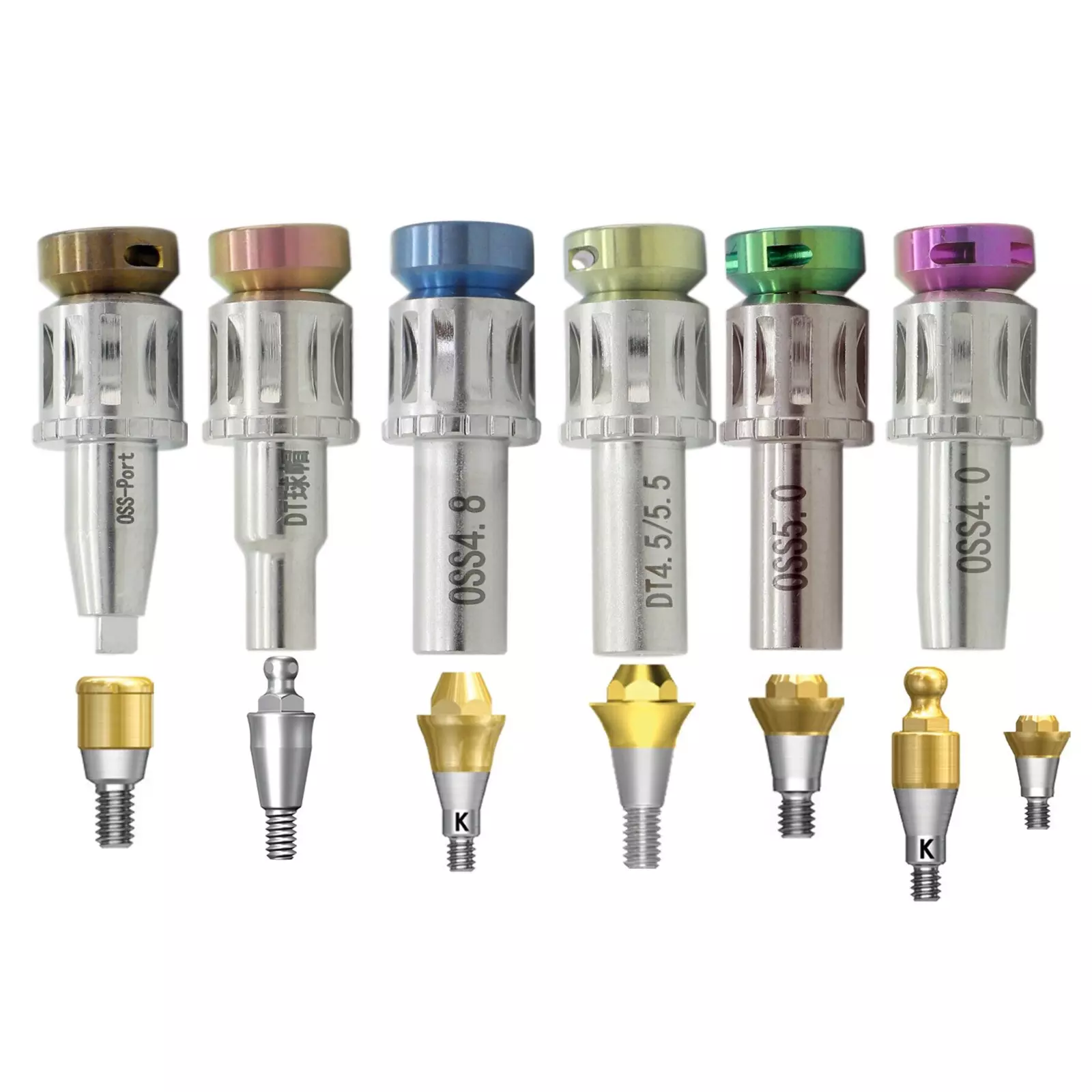 Gerader Multi-Unit-Abutment-Treiber für Dentium Port