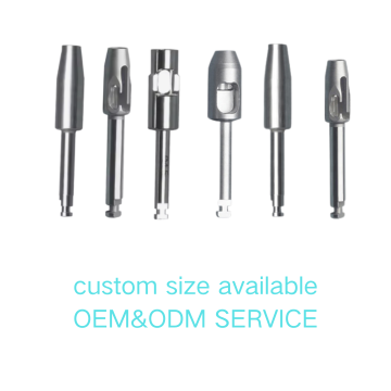 Extensions chirurgicales dentaires sur mesure