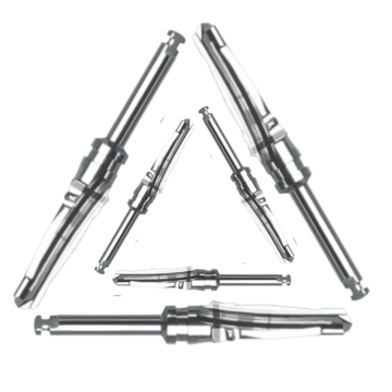 TiN Coated Implant Drill – Hardened Surface Osteotomy Drill