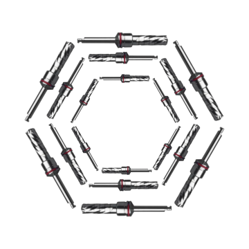Laser Marked Implant Drill – Permanent Depth and Size Identification