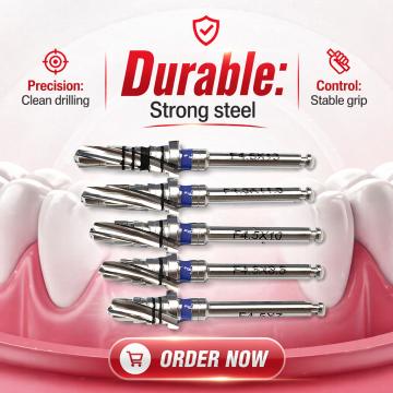 Final Diameter Implant Drill – Last-Step Osteotomy Drill for Implant Width