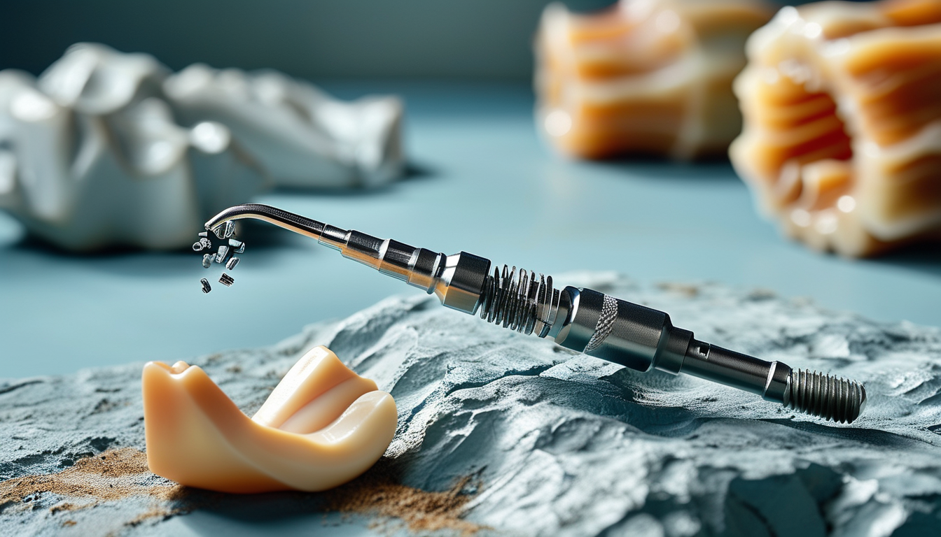 Dental Implant Driver For Broken Implant Screw Removal