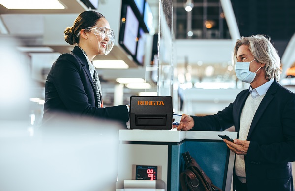 How Rongta RPF412 and iMACHINE UHF i1 are applied to airport modernization management