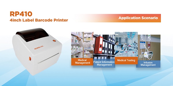 How the RP410 Thermal Label Printer is Applied in the Medical Industry