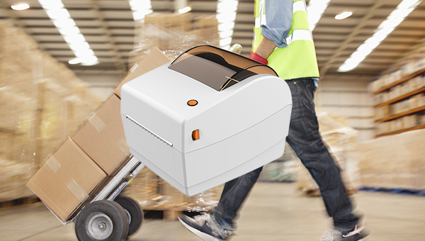 Rongta's thermal label printer RP410 helps global logistics giants operate efficiently