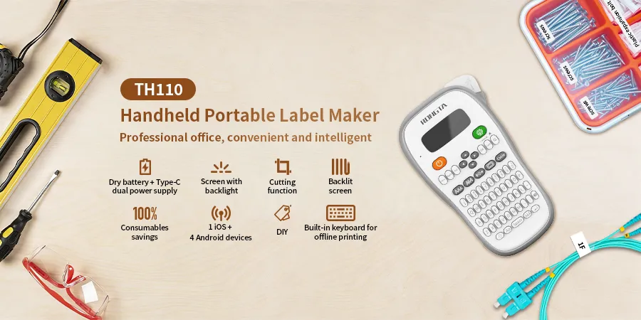 TH110 portable label marker.webp