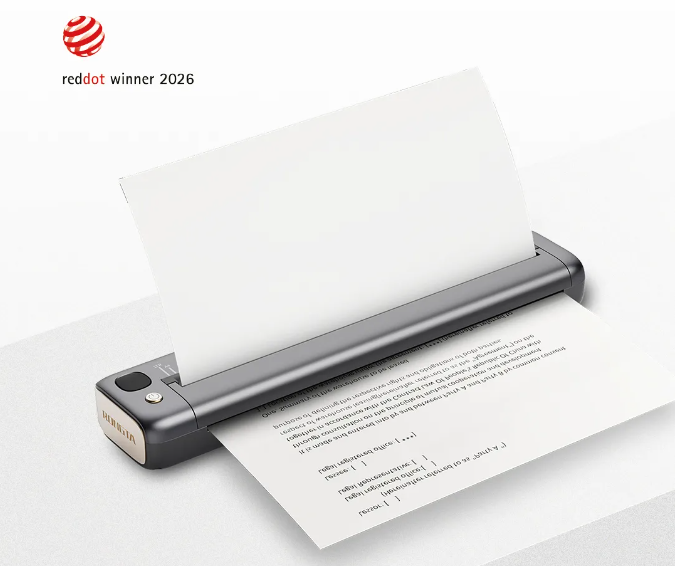 Rongta Technology F81 Wins Red Dot Design Award: Making Portable Printing Beautiful and Easy to Use