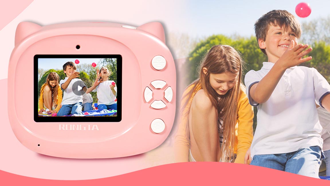 寓教于樂，陪伴成長丨容大Z1兒童益智照片打印機全新上市！