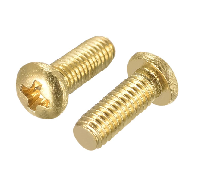 2bronze machine screws