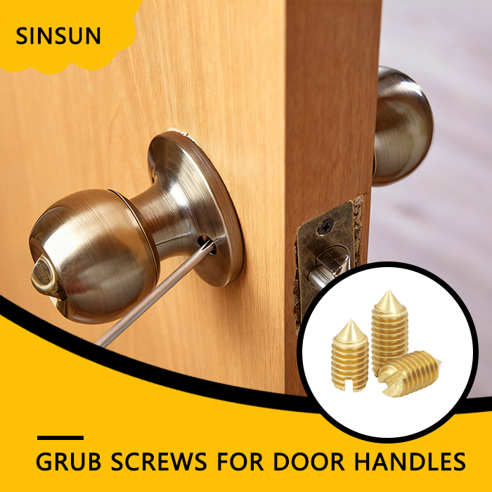 2grub screws for door handles