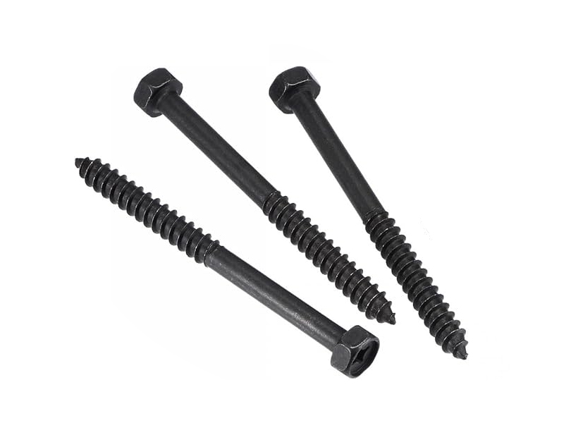 4black lag screws