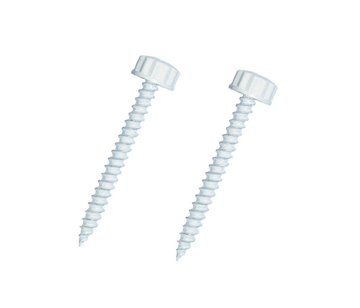 7white sheet metal screws