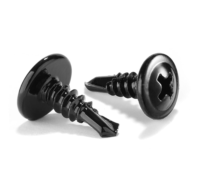 8black metal screws